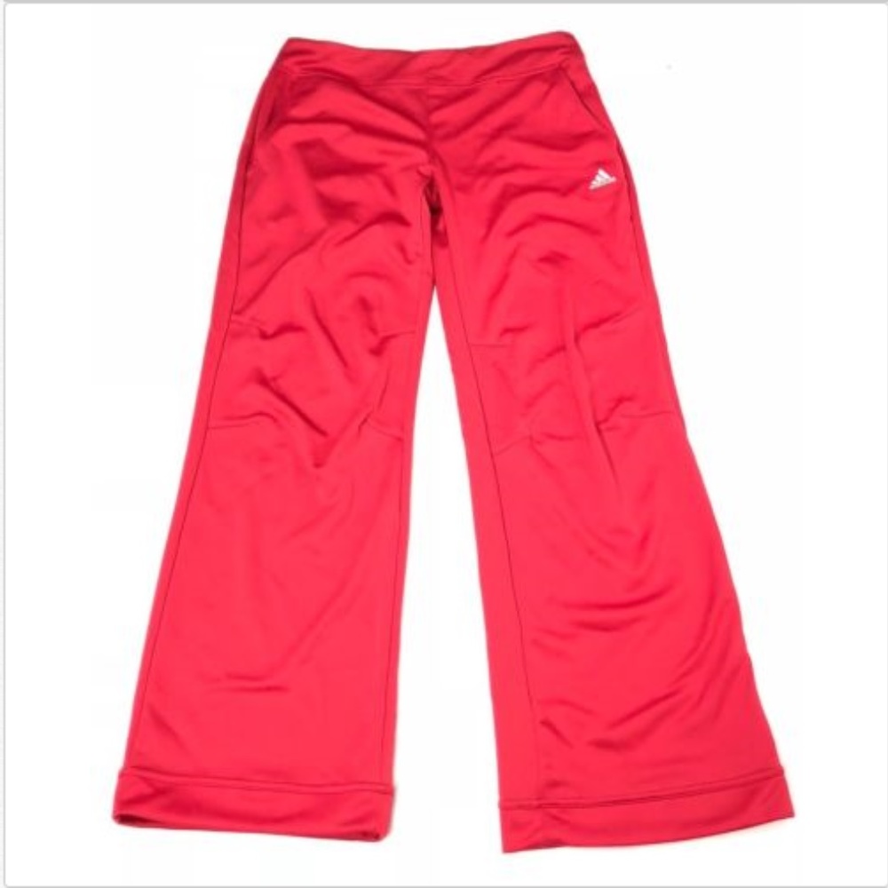 Adidas Clima365 Red Athletic Active Sweatpants